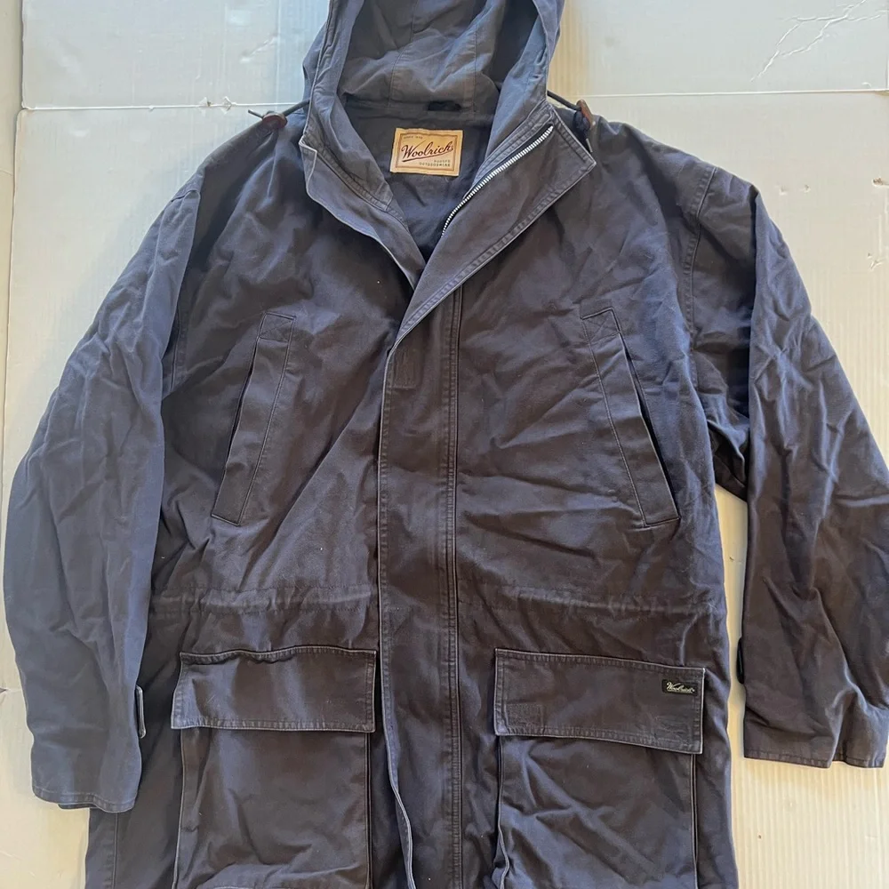 Woolrich Dark Blue Men's Military Jacket